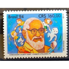 C-1888 - Homenagem a Albert Sabin (1906-1993) Combate a Poliomielite - 1994