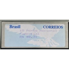 SE - 08 - Selo-Etiqueta - Pomba Branca - Novo    