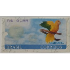 SE - 022 - Selo-Etiqueta - Ararajuba - Novo    