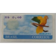 SE - 018 - Selo-Etiqueta - Ararajuba - Novo    