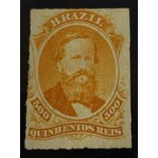 Império - Dom Pedro II - Nº36 - 500 Réis - Novo