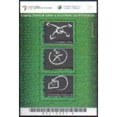 Bloco B 138 - Ano 2005 - Cupula Mundial sobre a Sociedade da Informação - Novo