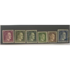 Alemanha - Hitler - 6 Selos Novos