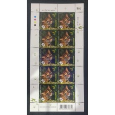 Tailândia - Mini Folha com 10 Selos - Ano 2011 - Novo