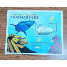 Antígua e Barbuda - Bloco Nº475 - "Submarinos" - Novo