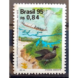 C-1964 - Lubrapex 95 - 15° Exposição Filatélica Luso-Brasileira - Rio Tietê - 1995