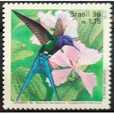 C-1995 - Espamer Exposição Filatélica Internacional da América, Espanha e Portugual, em Sevilha - Beija-Flores - 1996