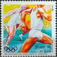 C-1996 - Centenário da 1° Olimpíada da Era Moderna, Atenas, 1896 e XXVI Olimpíada, Atlanta, 1996 - 1996