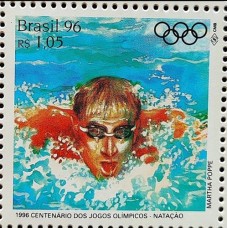 C-1999 - Centenário da 1° Olimpíada da Era Moderna, Atenas, 1896 e XXVI Olimpíada, Atlanta, 1996 - 1996