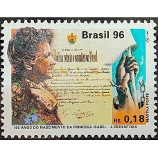 C-2005 - 150 Anos do Nascimento da Princesa Isabel - A Redentora - 1996