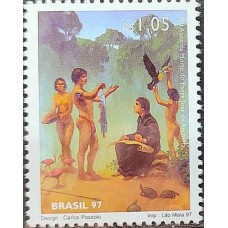 C-2037 - 400 Anos da Morte do Padre José de Anchieta e 300 Anos da Morte do Padre Antônio Vieira - 1997