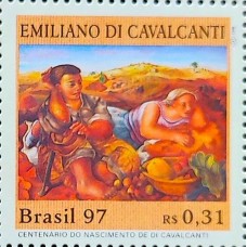 C-2042 - Centenário do Nascimento de Di Cavalcanti - 1997