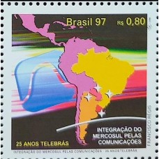 C-2046 - Integração do Mercosul Pelas Comunicações 25 Anos Telebrás - 1997