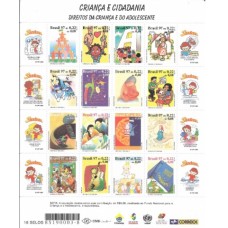 C-2051/2066 (Folha Completa)- Criança e Cidadania -  Ano 1997  - Novo
