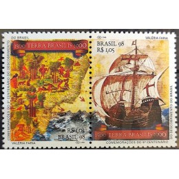 C-2079 / 2080 (conjunto) - Comemoração do 5° Centenário do Descobrimento do Brasil - 1998