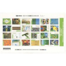 C-2113/2136 (folha) - XVI Copo do Mundo - França 98 - Futebol - Arte - 1998