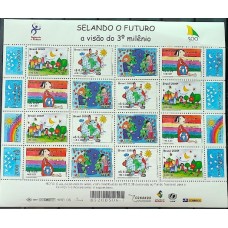 C-2238/2241 - Ano 2000 - Selando o Futuro - Folha Completa - Novo