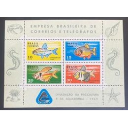 Bloco B 26 - Ano 1969 - Divulgação da Piscicultura - Novo