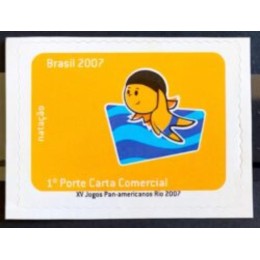 C 2674 - XV Jogos Pan-Americanos Rio 2007 (Natação) - Ano 2007 - Novo
