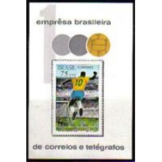 Bloco B 28 - Ano 1970 - Milesimo Gol do Pelé - Novo
