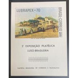 Bloco B 29 - Ano 1970 - LUBRAPEX 70 - Novo Bloco B 29 - Ano 1970 - LUBRAPEX 70 - Novo