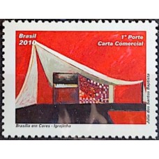 C-2958 - Brasília Sonho e Realidade Arquitetura Igreja - "Igrejinha Brasilia" - Ano 2010