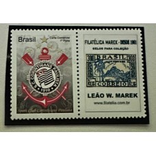 C-3030 - Personalizado Centenário do Sport Club Corinthians Paulista/ ESCUDO - Ano 2010 - Novo