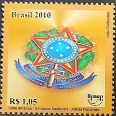 C-3031- Upaep 2010 - Símbolos Nacionais "Armas Nacionais"- Ano 2010