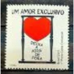 C-3163 - Campanha de Prevenção da AIDS /Ziraldo - Ano 2011