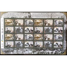 C-3441/3446 (Folha Completa ) - 150 Anos de Nascimento do Marechal C. Rondon - Ano 2015 - Novo