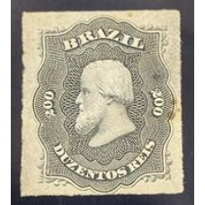 Dom Pedro II - Nº35 - 200 Réis - Novo 