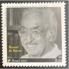 C-3581- Relações Diplomáticas - Manoel de Barros - Ano 2016 - Novo