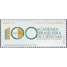 C-3589 - Centenário da Academia Brasileira de Ciências - Ano 2016 - Novo