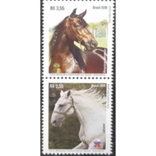 C-3592/3593 (PAR) Relações Diplomáticas - Eslovenia /Cavalos - Ano 2016 - Novo