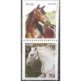 C -3592/3593 (PAR) Relações Diplomáticas - Eslovenia /Cavalos - Ano 2016 - Novo