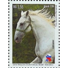 C-3593 - Relações Diplomáticas - Eslovênia /Cavalos - Ano 2016 - Novo