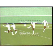 Bloco B 36 - Ano 1974 - Campeonato Mundial de Futebol - Novo