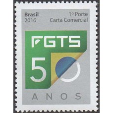C-3650 - 50 Anos FGTS - Ano 2016 - Novo