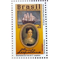 C-3742 - 200 Anos de Independência de Dona Leopoldina - Ano 2017 - Novo