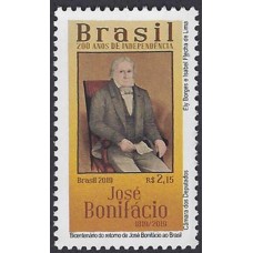 C-3827 - Bicentenário da Independência do Brasil - José Bonifácio - Ano 2019 - Novo