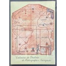 Bloco B 39 - Ano 1976 - Cent.Hidrografia e Navegacao Marinha - Novo