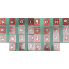 C-3916/3945 - (Selos Destacados da Folha ) - Alfabeto em LIBRAS - Ano 2020 - Novo