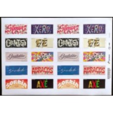 C-3947/3956 ( Folha Completa ) Palavras de Afeto /Natal - Ano 2020 - Novo