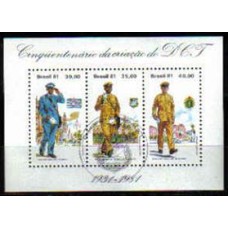 Bloco 047 - ANO 1981 -  CARIMBADO