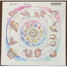 Bloco B 216 - Ano 2020 - Signos do Zodíaco - MANDALA - Novo