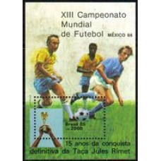 Bloco B 70 - Ano 1985 - XIII Camp. Mundial de Futebol - Novo
