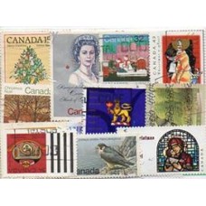 Canadá - 75 Selos Diferentes - Novos e Com Carimbo