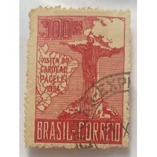 C - 80 - Pacelli - 300 Réis - Ano 1934 - Carimbado 