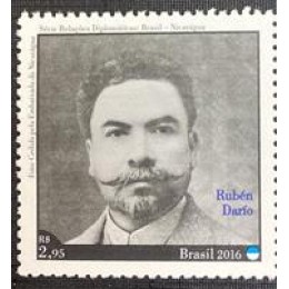 C-3582- Relações Diplomáticas - Rubén Darío - Ano 2016 - Novo