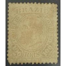 Império - Dom Pedro II - Nº59 - 100 Réis - Novo